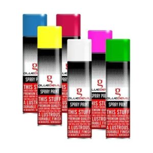 Glue Devil Spray Paint 300ml Assorted Colors